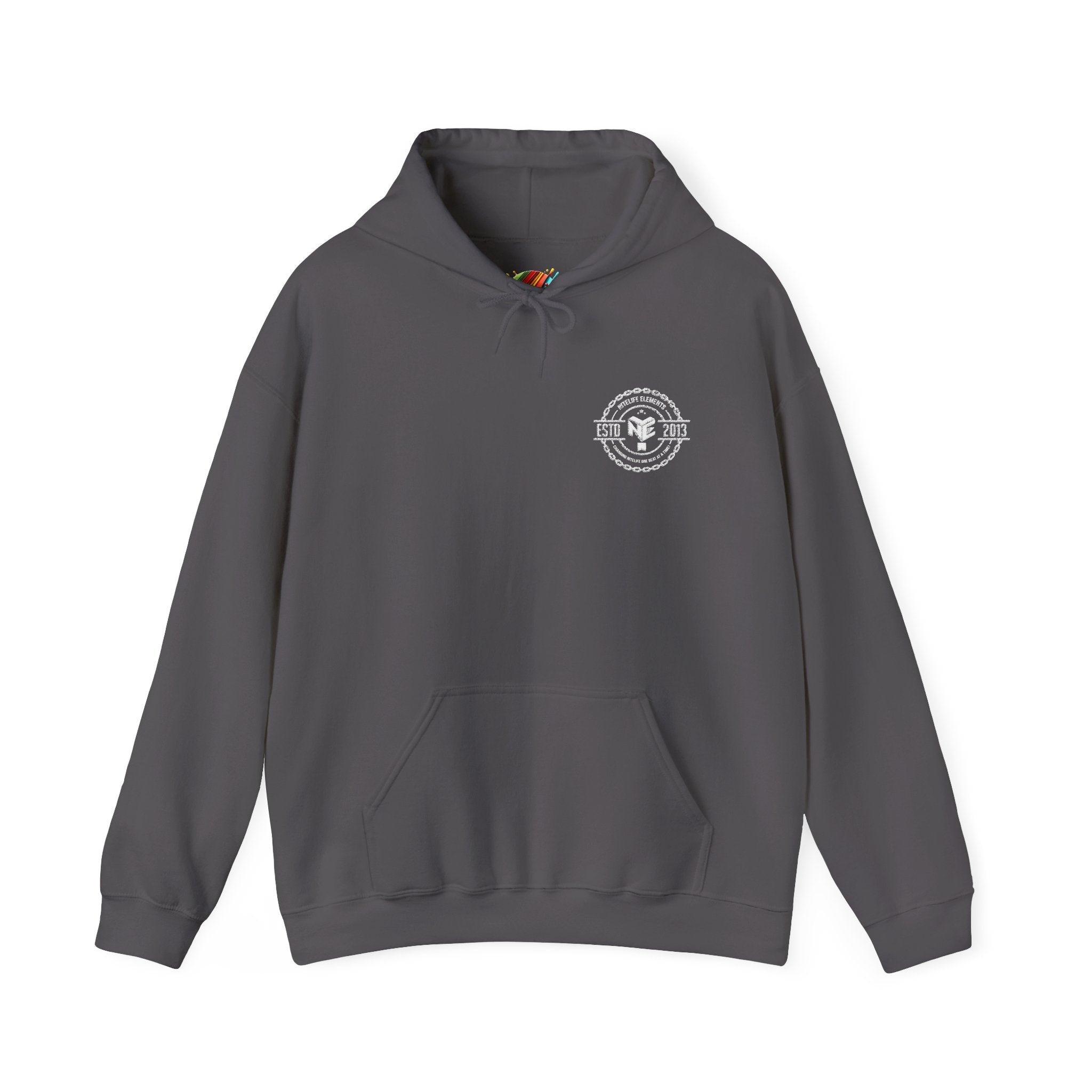 "Nightlife Elements" Embroidered Unisex Heavy Blend Hoodie